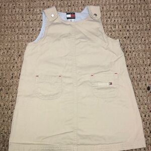 Girls Size 2T-3T Tommy Hilfiger Khaki Dress